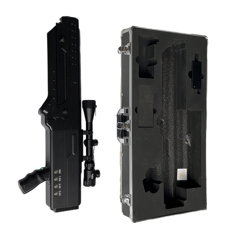  炉霍手持便携式枪型低空防御反制四通道A型