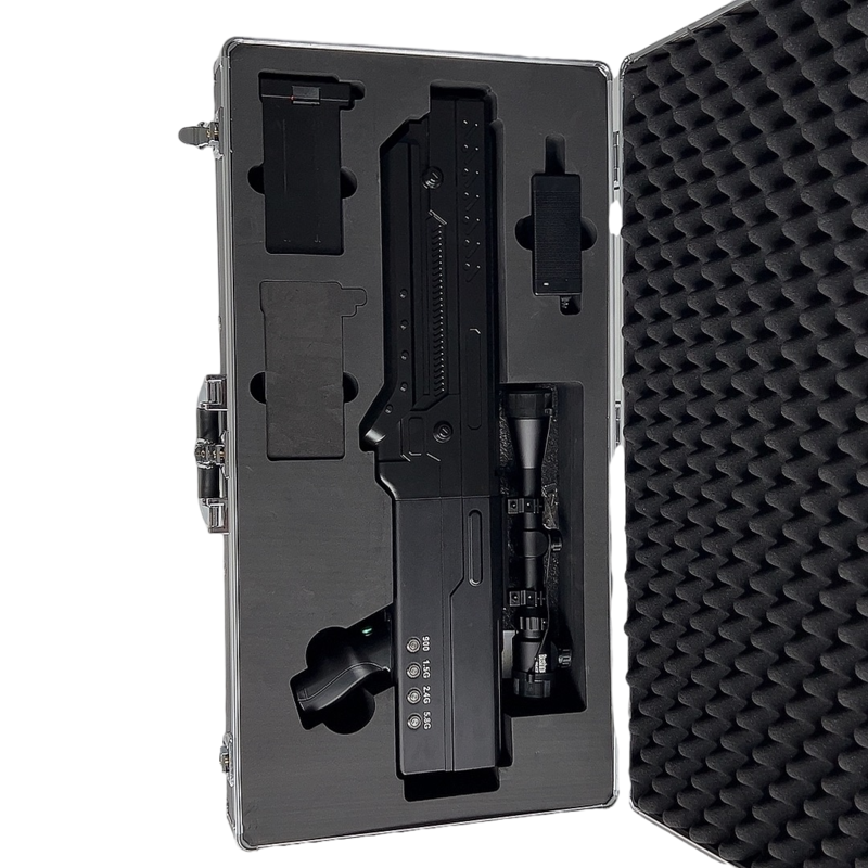  炉霍手持便携式枪型低空防御反制四通道B型